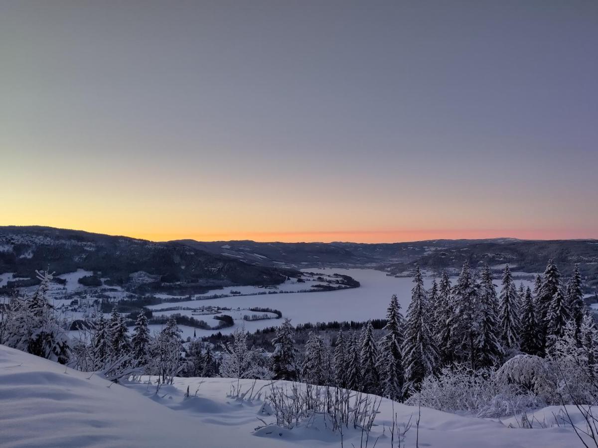 Hotel Granum Gard Fluberg Exterior foto