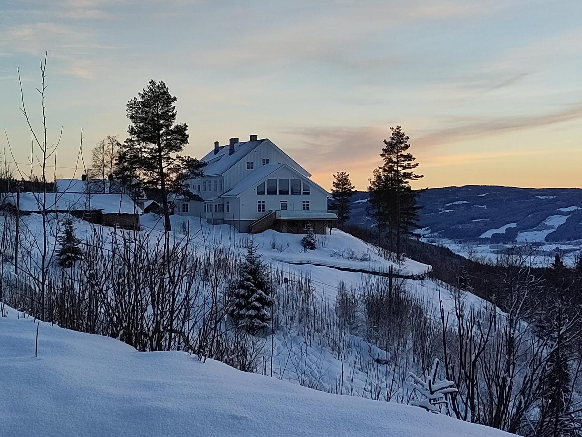 Hotel Granum Gard Fluberg Exterior foto